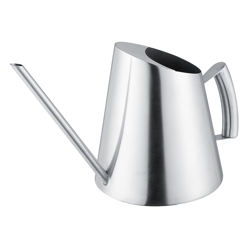 Watering Can Long Spout - 1.5L Stainless Steel Watering Can Flower