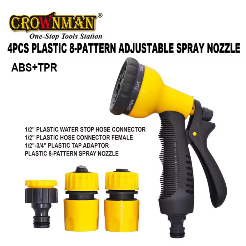 Garden Tools High Quality 8-Pa - огляд і ціна Garden Hose Nozzle