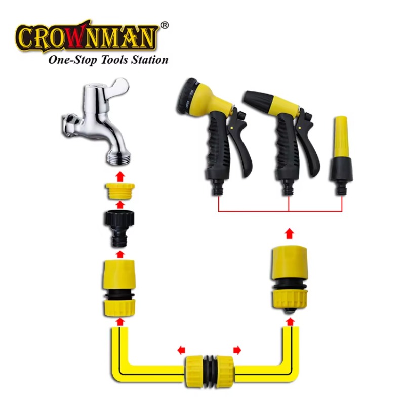 Garden Tools High Quality 8-Pa - огляд і ціна Garden Hose Nozzle