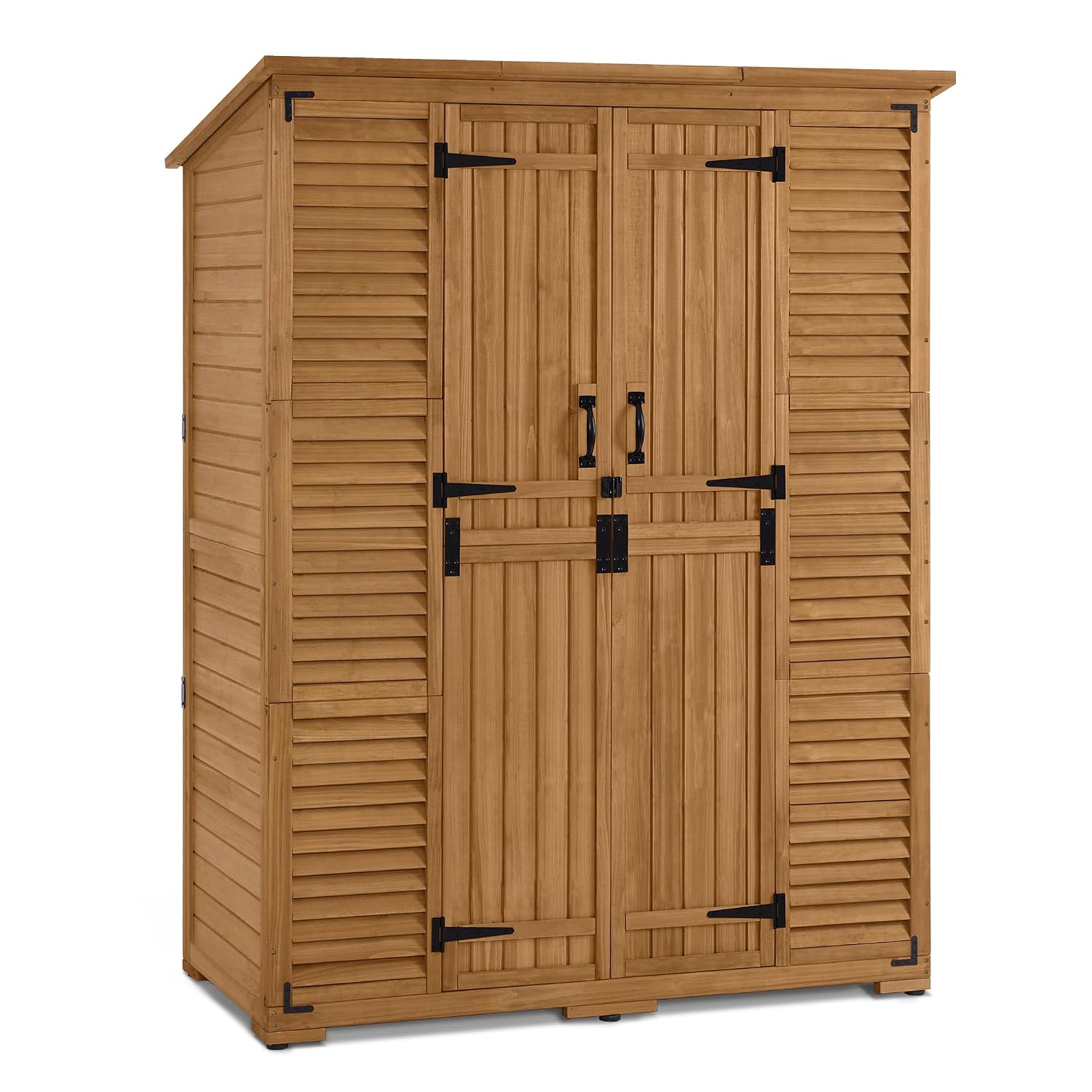 Outdoor Storage Cabinet with S - огляд і ціна Gardening Tools In