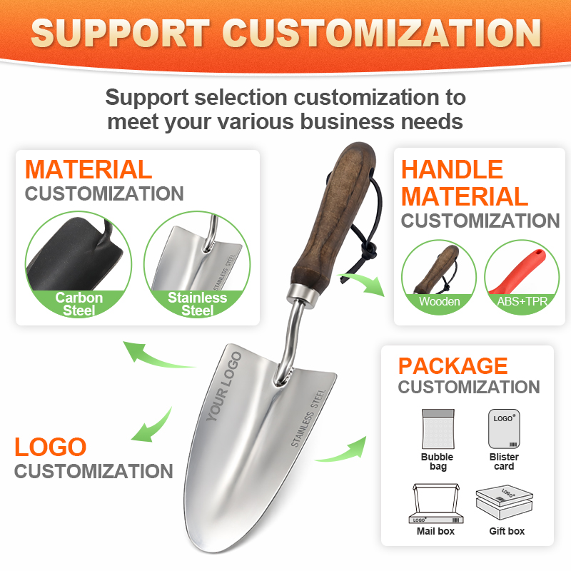 Custom Gardening Tools 3 Piece - огляд і ціна Gardening Tools Shovel