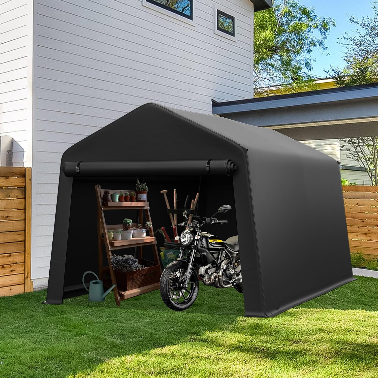 Portable Outdoor Storage Shed  - огляд і ціна Gardening Tools In