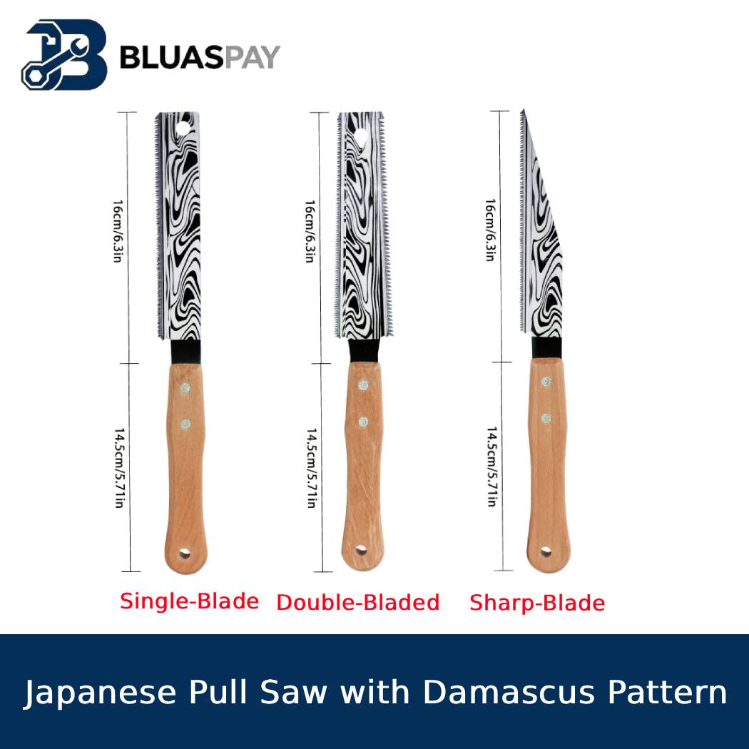 Japanese Pull Saw Set Damascus - огляд і ціна Gardening Hand Tools Japanese