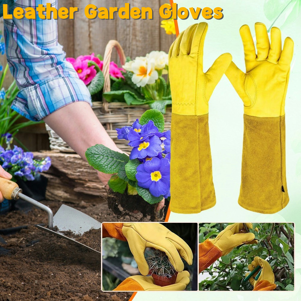 1 Pair Long Thorn Proof Garden - огляд і ціна Garden Gloves Thorn Proof