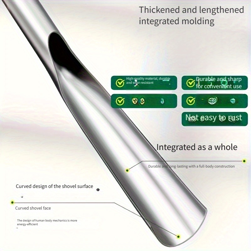Stainless Steel Garden Shovel  - огляд і ціна Gardening Tools Japanese