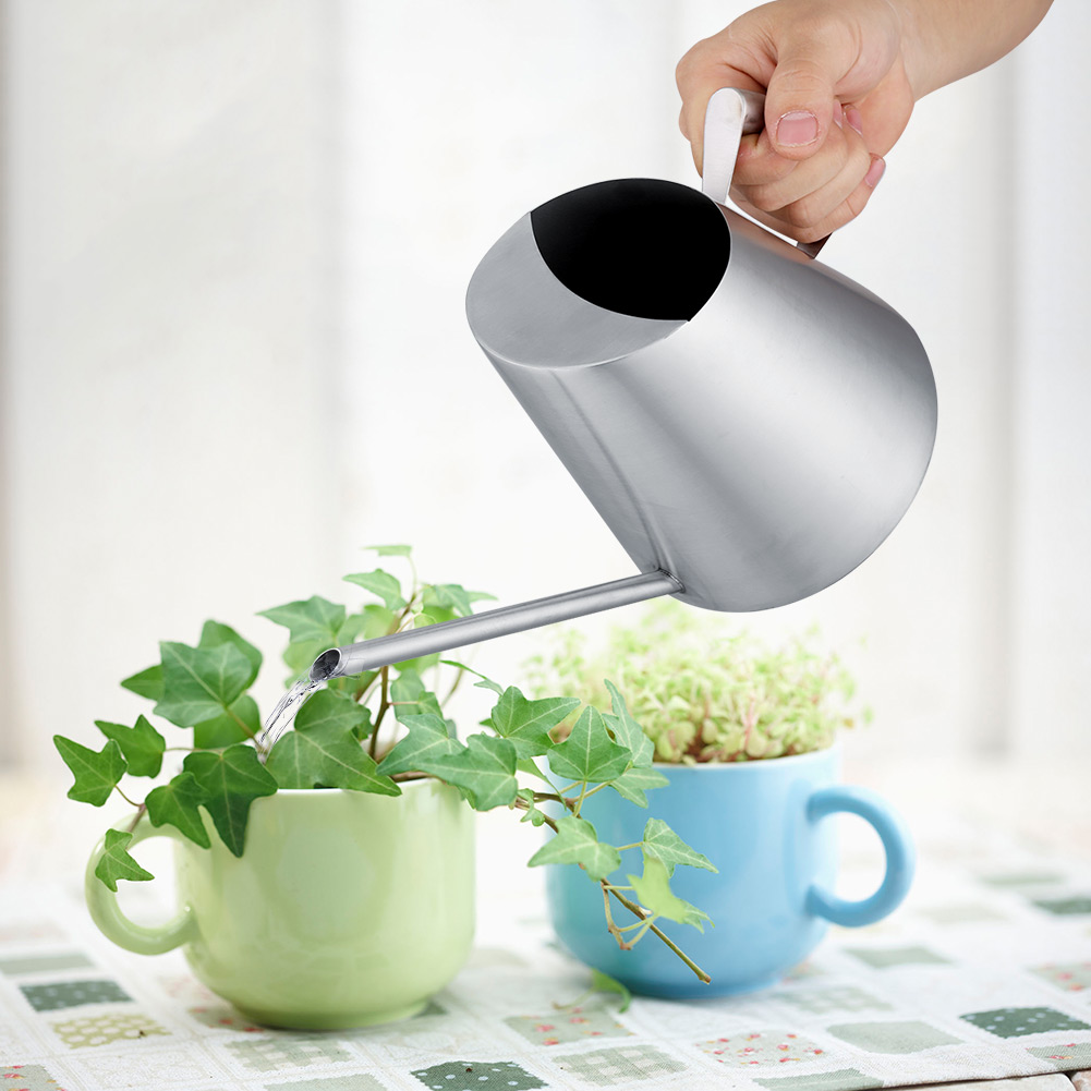 1.5L Stainless Steel Watering  - огляд і ціна Watering Can Long Spout